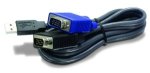  TRENDNET TK-CU15, 15ft USB/VGA KVM cable